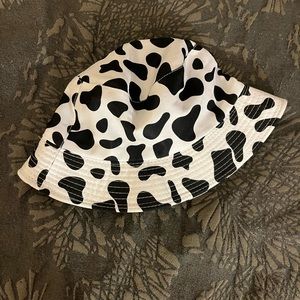 Cow bucket hat